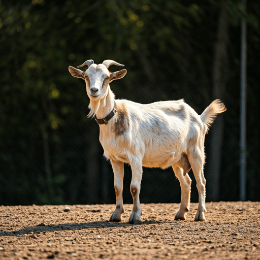 Goat standing in a field